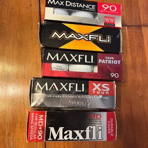 15 NEW maxfli golf balls In Package 3 Packs
